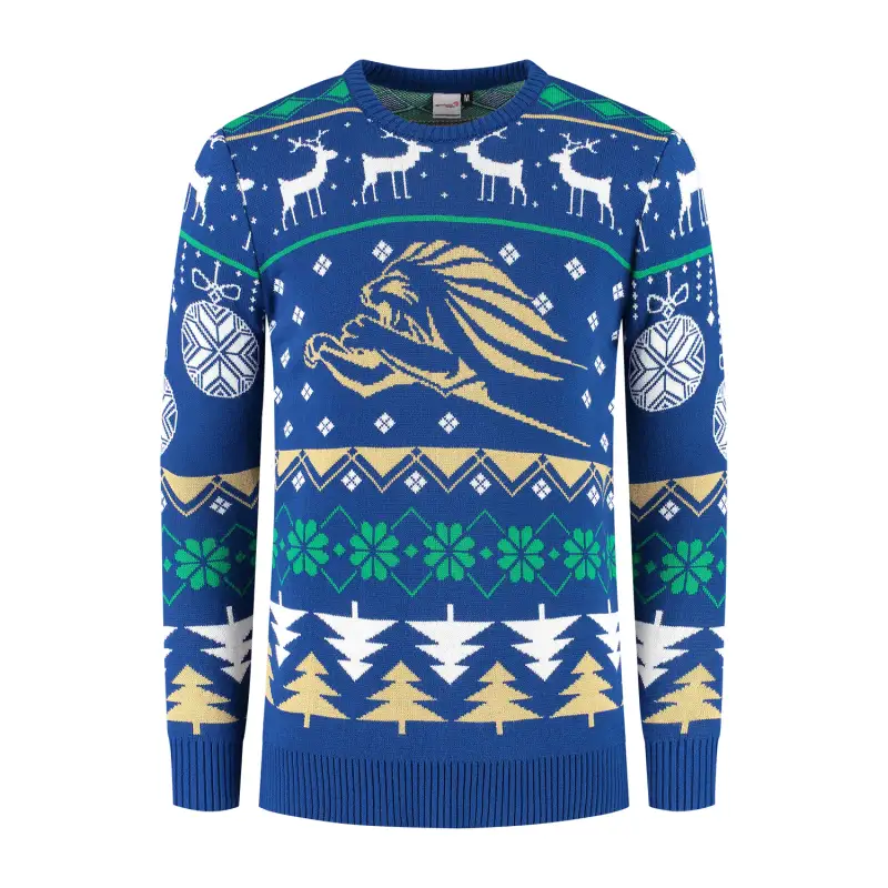 Kingspan custom kersttrui kerstsweater voorkant