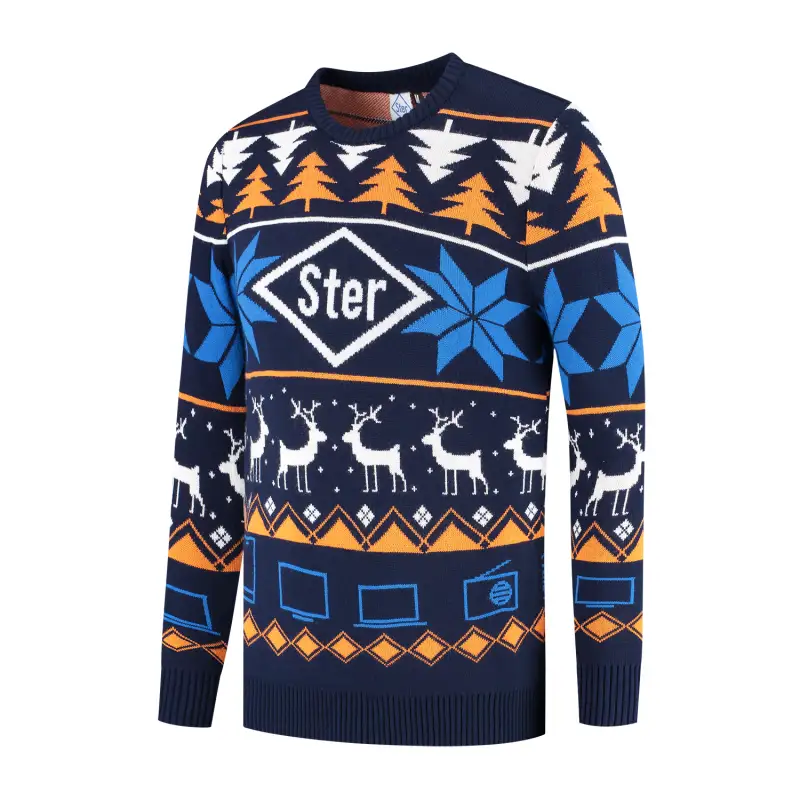 STER custom kersttrui kerstsweater zijkant