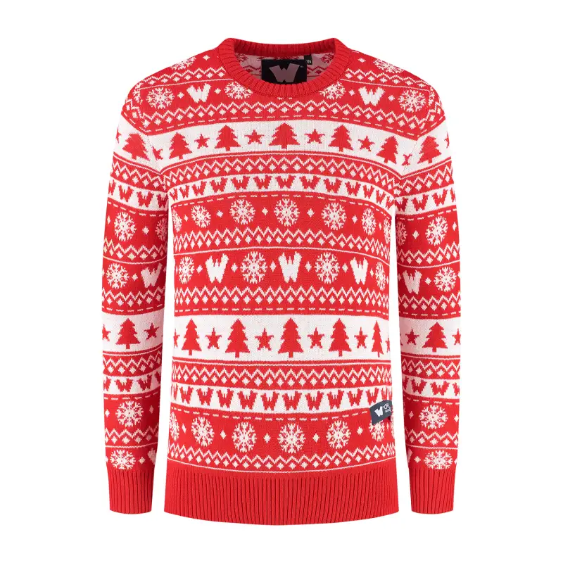 Walibi custom kersttrui kerstsweater voorkant